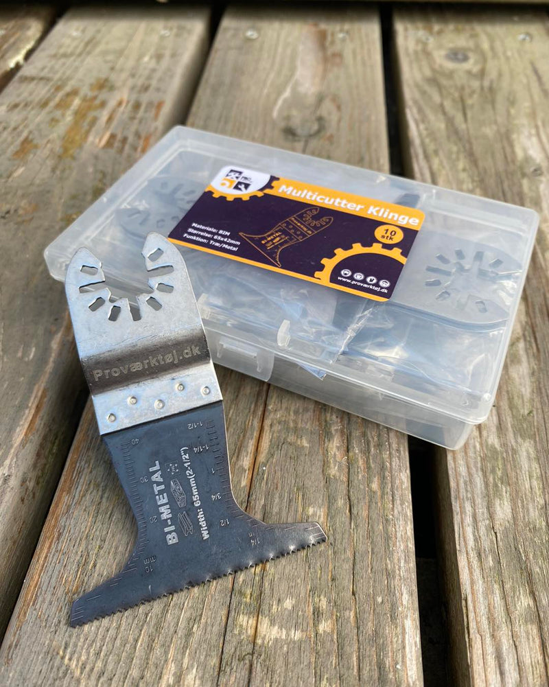 Bi-metal 65mm Multilock Æske á 10 stk