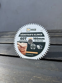Rundsav 160mm - 60 tænder - ProVærktøj Design