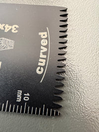 Curved Grov træklinge 34mm Superlock - Æske á 10 stk